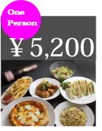 One Person ￥5,000 COURSE