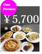 One Person ￥5,500 COURSE