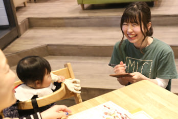 小さなお子さんたちも大勢いらっしゃるのでこっちも自然と笑顔に！